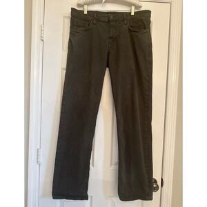 Mavi Jean's Matt Relaxed Straight Leg Corduroy Pants Green Men's Sz 38"x33" READ